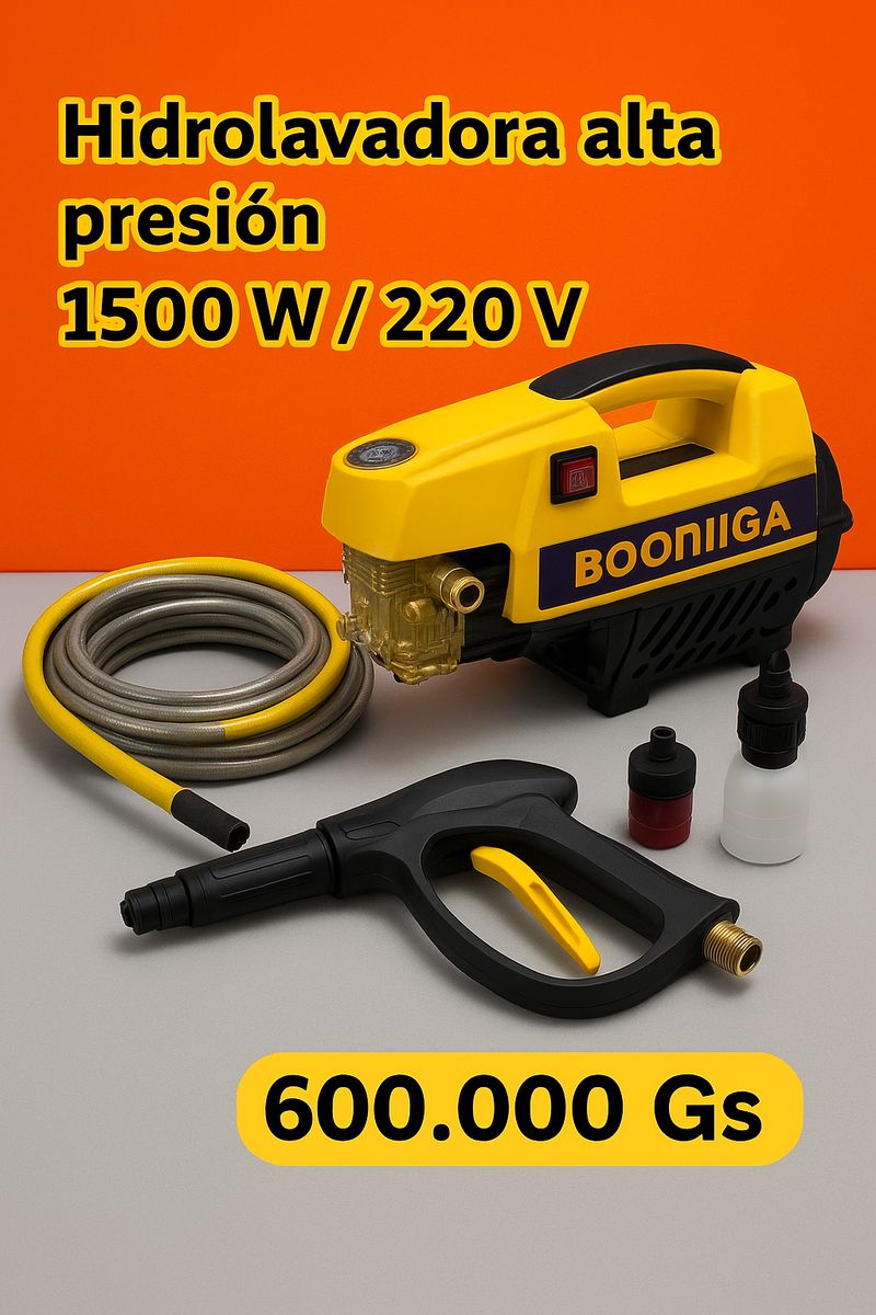Hidro lavadora Alta Presion 1500W / 110 bar